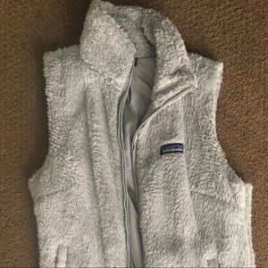 Patagonia Womens light grey Fleece Vest